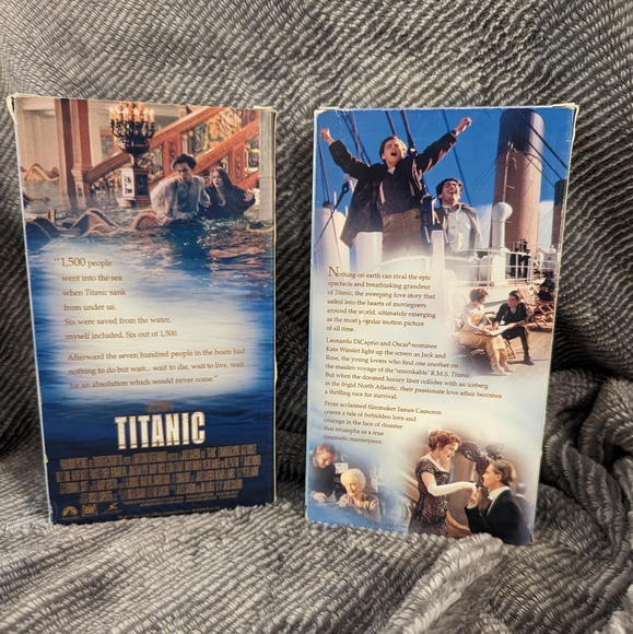 💵2/20$ bundle and save💵 Titanic double VHS - Picture 5 of 6
